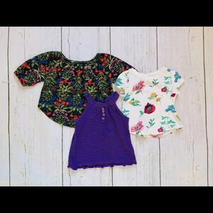 Old Navy bundle of baby girl tops 12-18 months
